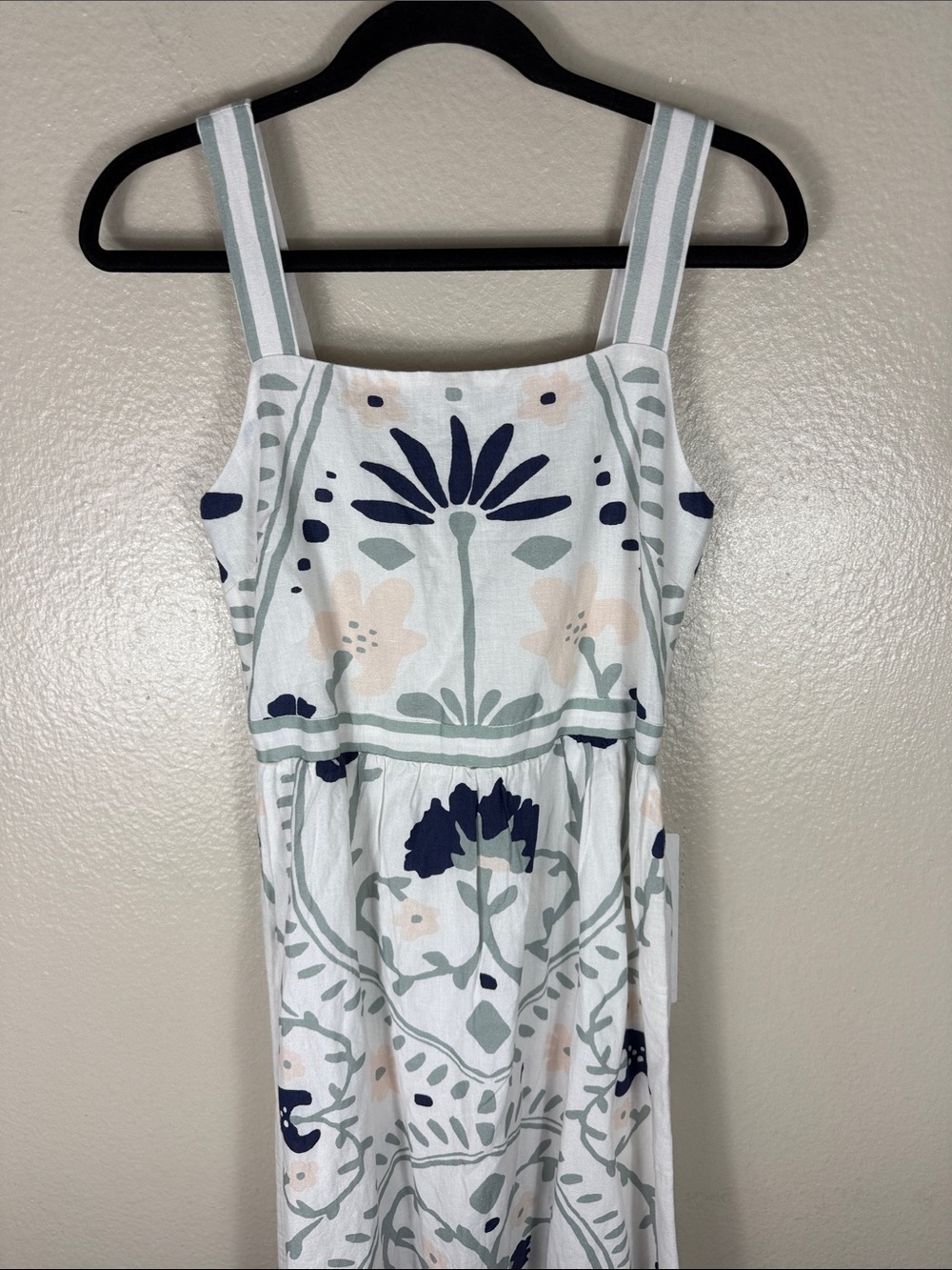 Cleobella Carmen Midi Dress in Liliana Blue Surf Print - Picture 5 of 11